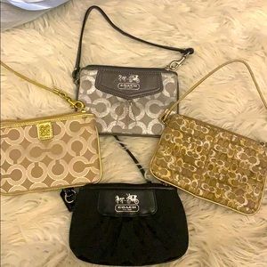 Coach wristlets